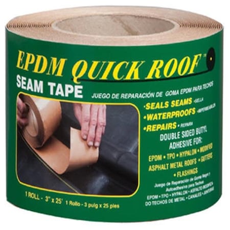 Cofair Cofair Products BST325 3 in. x 25 ft. Self Adhesive EPDM Rubber Seam Tape 128764